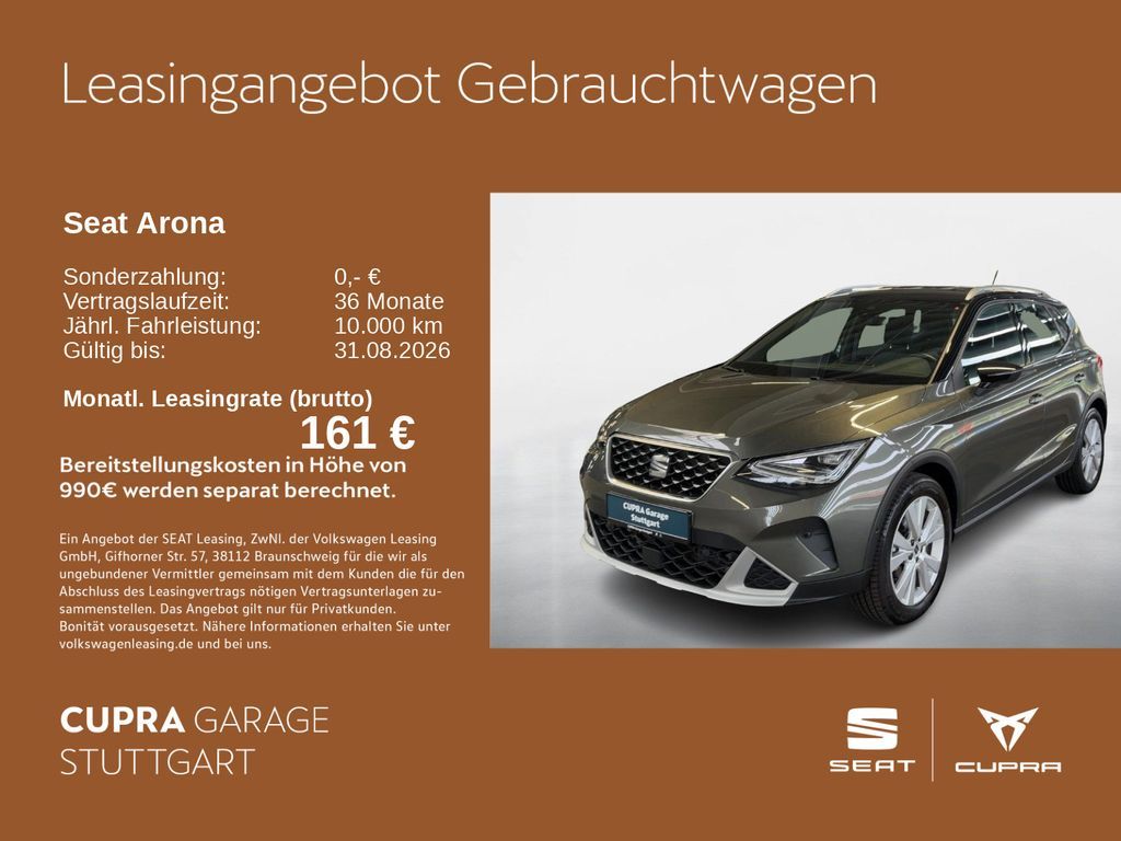 Seat Arona Xperience 1.0 TSI 81kW Leasing