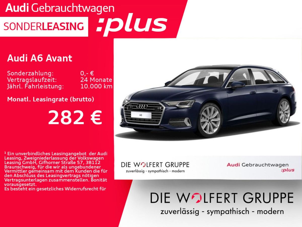 Audi A6 Avant sport 45 TFSI quattro S tronic ACC*PANO Leasing