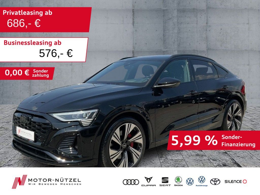 Audi Q8 Sportback e-tron 55 QU S-LINE MATRIX+HuD+B&O Leasing