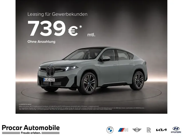 BMW iX4 40 xDrive | Design trifft Neue Klasse PANO