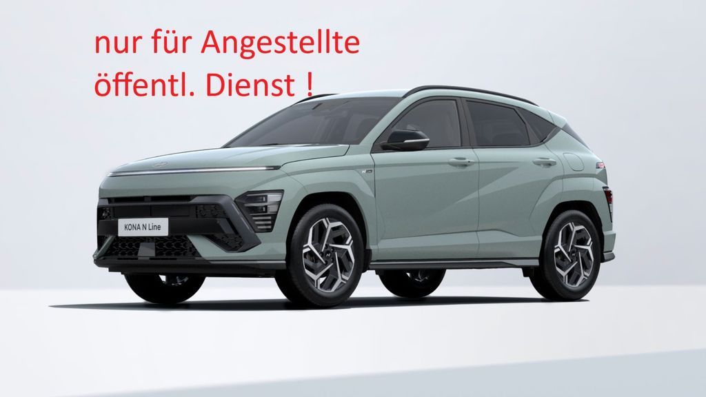 Hyundai KONA 1.6 T-GDi DCT N LINE AKTION öffentl. Dienst Leasing