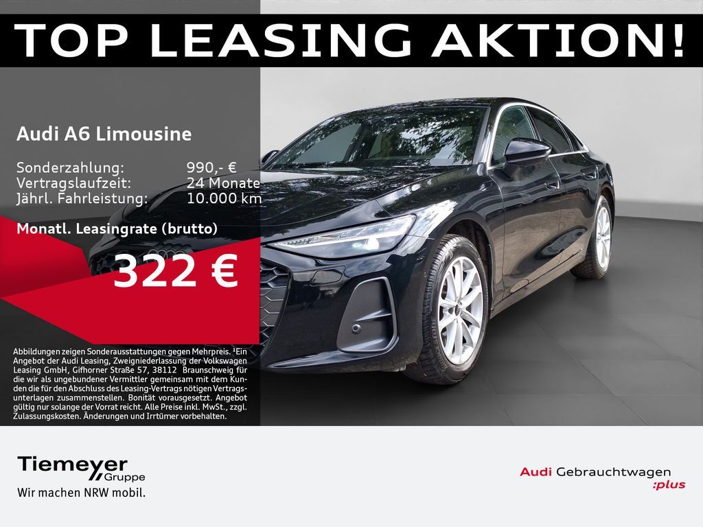 Audi A6 Limousine TDI Q S LINE LEDER B&O HuD 360° Leasing