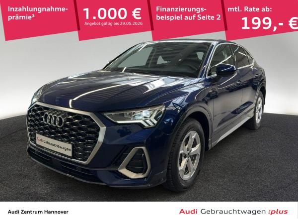 Audi Q3 Sportback S line 35 TFSI AHK Kamera LED virtual Leasing