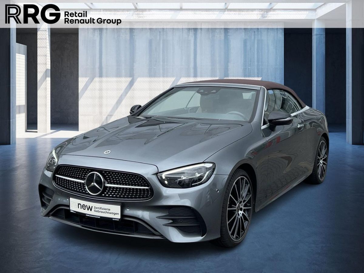 Mercedes-Benz E 450 AMG CABRIO 4MATIC BURMESTER MEMORY STANDHZ Leasing