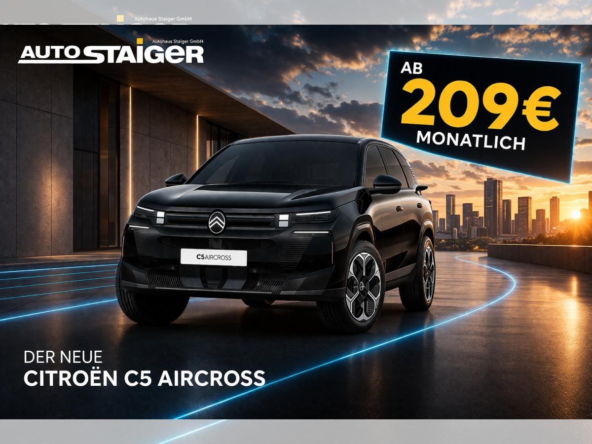 Citroën C5 Aircross ⚡️Hybrid 145 ë-DCS6 MAX⚡️ALLWETTER❗️Kurzfristig Verfügbar❗️ Leasing