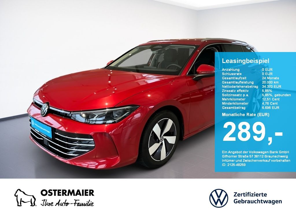 Volkswagen Passat Variant ELEGANCE 2.0TDI DSG AHK.IQ-LIGHT. Leasing