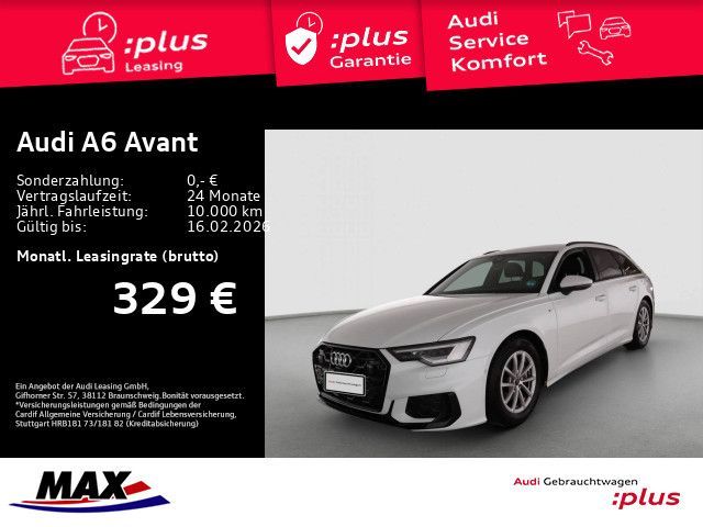 Audi A6 Avant 40 TDI S LINE MATRIX+HUD+360°+MMI NAVI+ Leasing