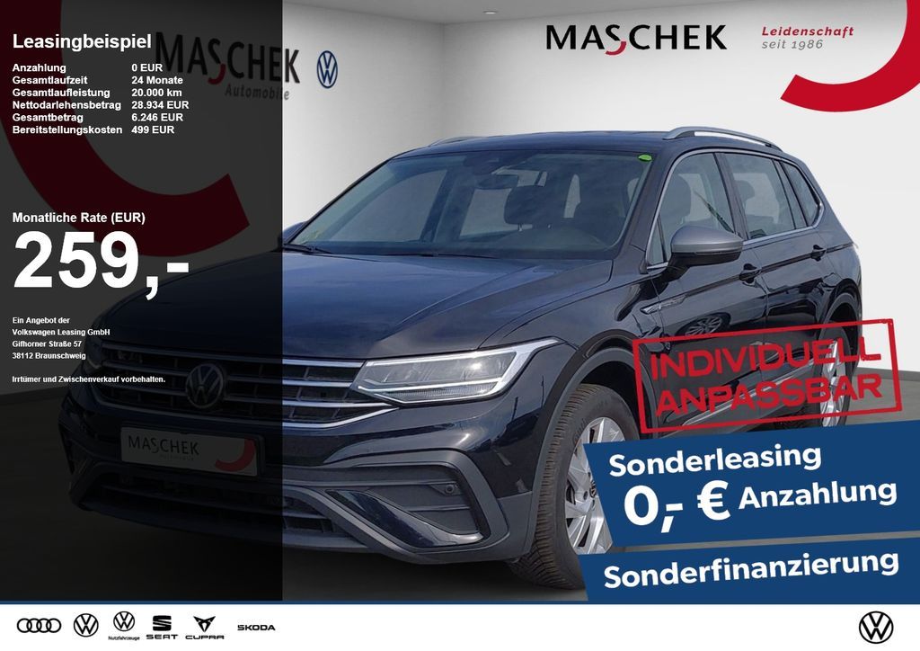 Volkswagen Tiguan Allspace *Sonderleasing* 7-Sitzer AHK Nav Leasing