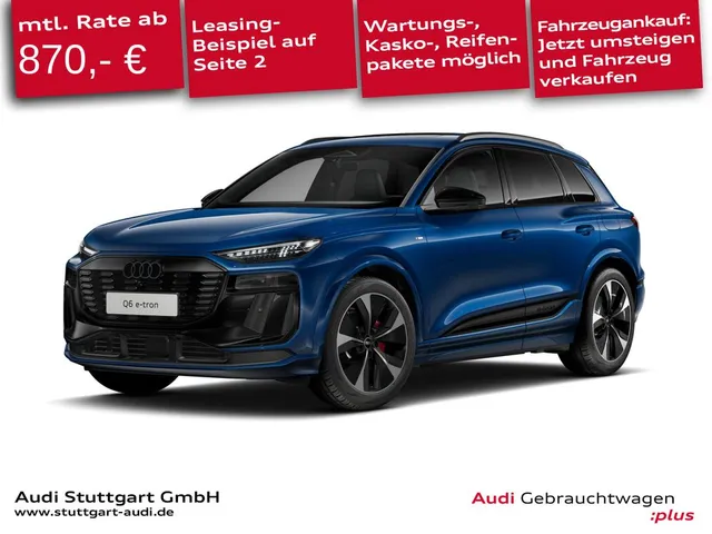 Audi Q6 SUV e-tron S line business quattro 315 kW