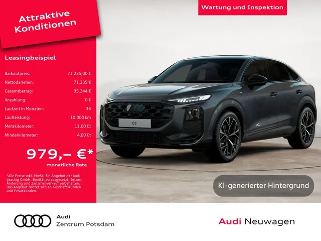 Audi Q3 Sportback e-hybrid LED PANO NAVI HUD