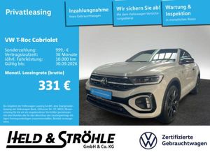 Volkswagen T-Roc Cabrio TSI R-Line Edition Karmann inkl. W-Räder !5xSOFORT!