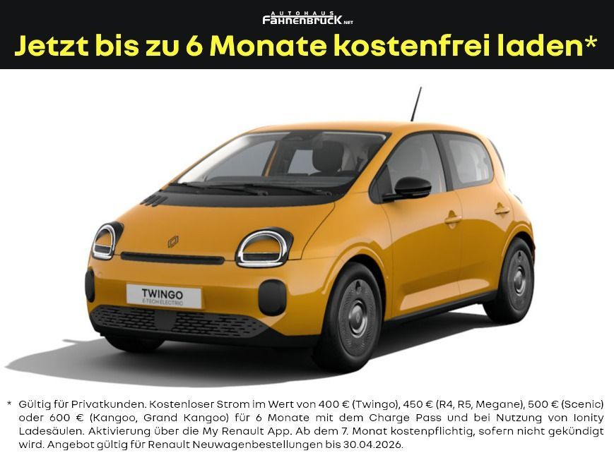 Renault Twingo E-TECH Evolution 80 Urban Range Bestellun Leasing