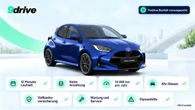 Toyota Yaris 1,5L Hybrid, Syst. 85kW (116 PS) Teamplayer + Technik Auto-Abo