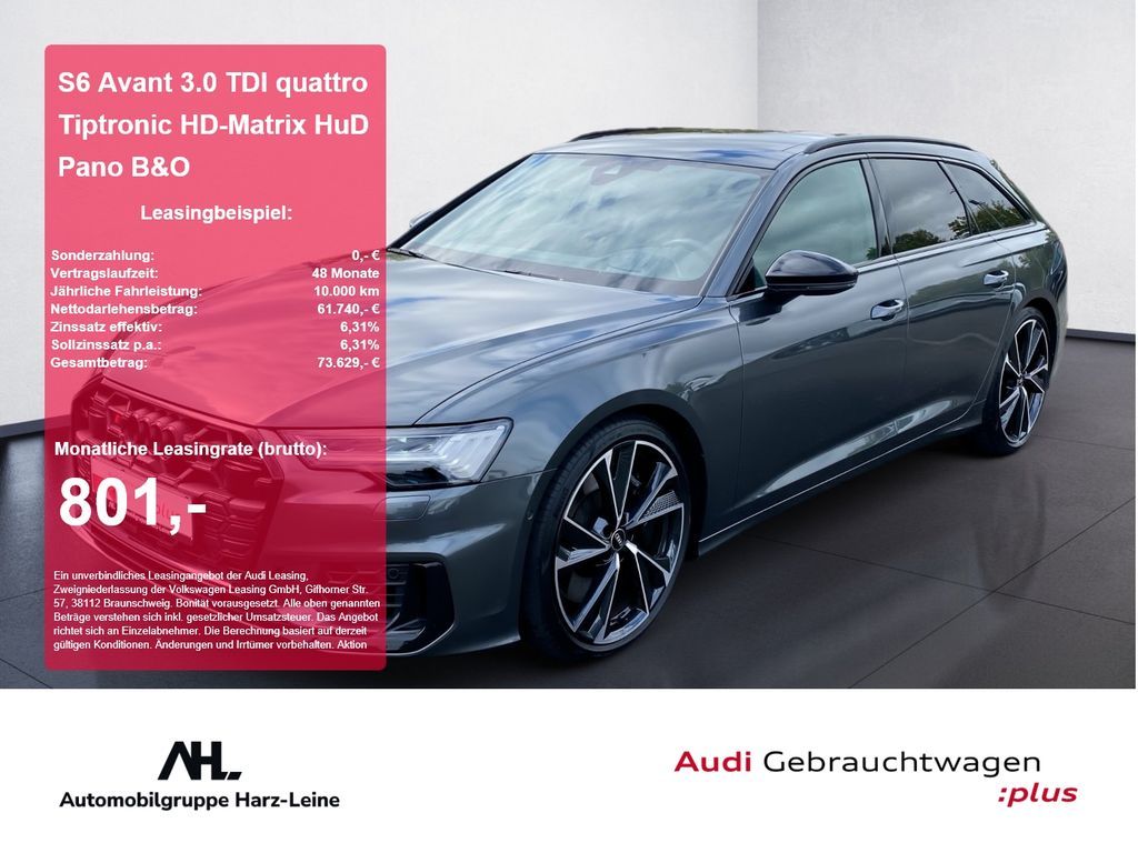 Audi S6 Avant 3.0 TDI quattro Tiptronic HD-Matrix HuD Leasing