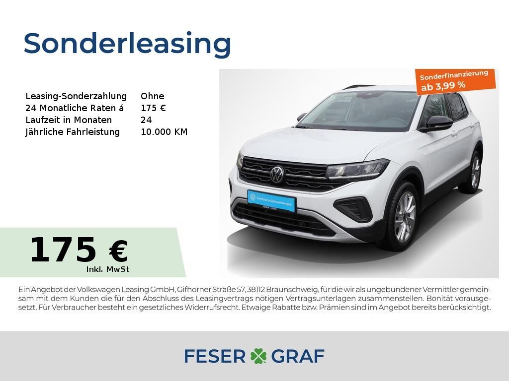 Volkswagen T-Cross 1.0 TSI Goal ACC Alu 17
