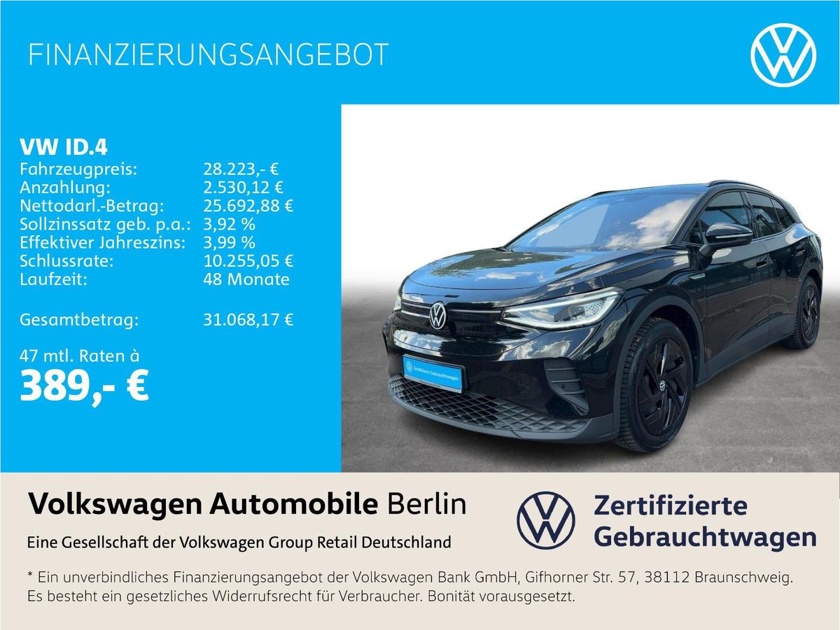 Volkswagen ID.4 Pro Performance 150/77 Navi LED SHZ ACC Leasing