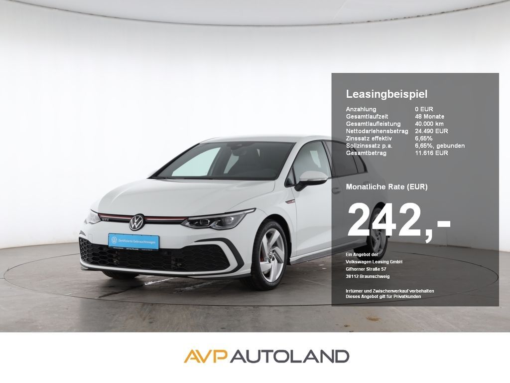 Volkswagen Golf VIII GTI 2.0 TSI | NAVI | ACC | LED | Leasing