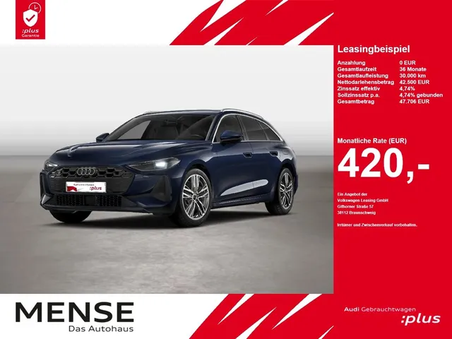 Audi A5 Avant e-hybrid quattro 220 kW S tronic ACC LM