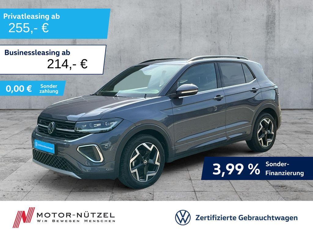 Volkswagen T-Cross 1.5 TSI DSG R-LINE MATRIX+NAVI+AHK+ACC Leasing