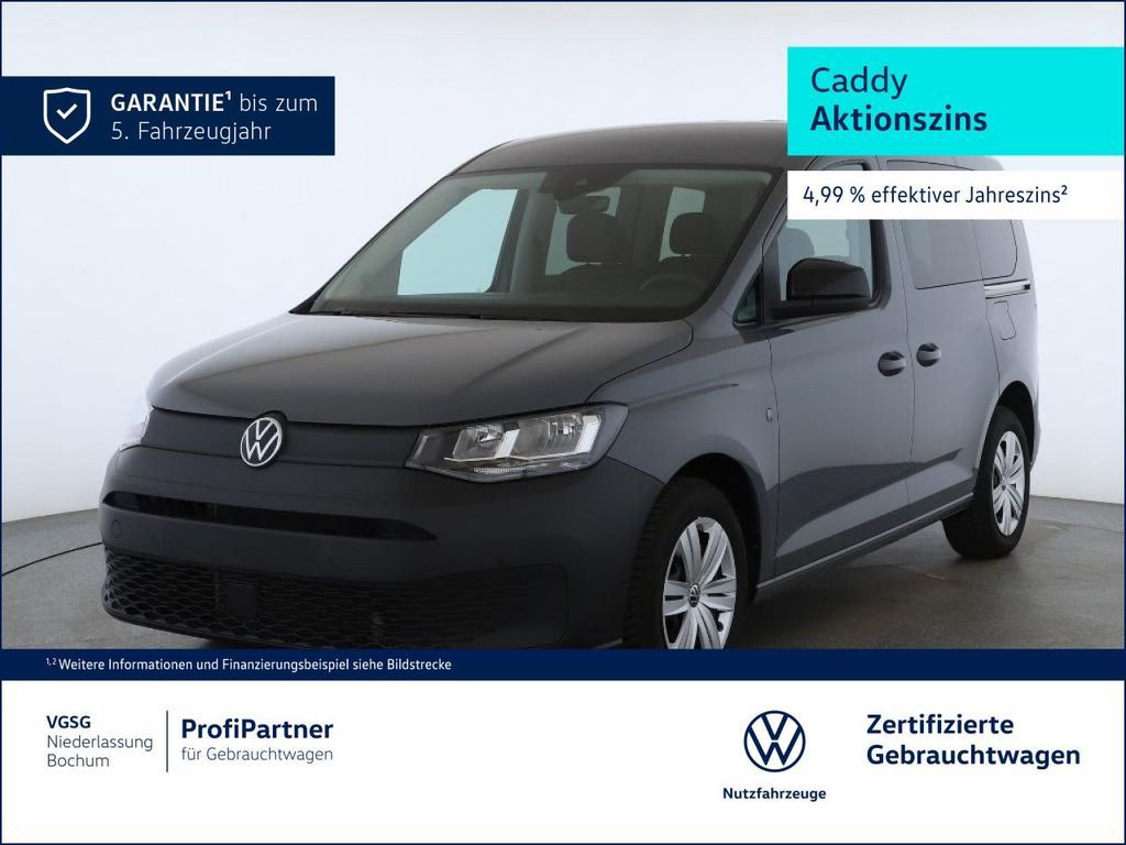 Volkswagen Caddy Basis-Modell AHK PDC Kamera Navi Sitzh. Leasing