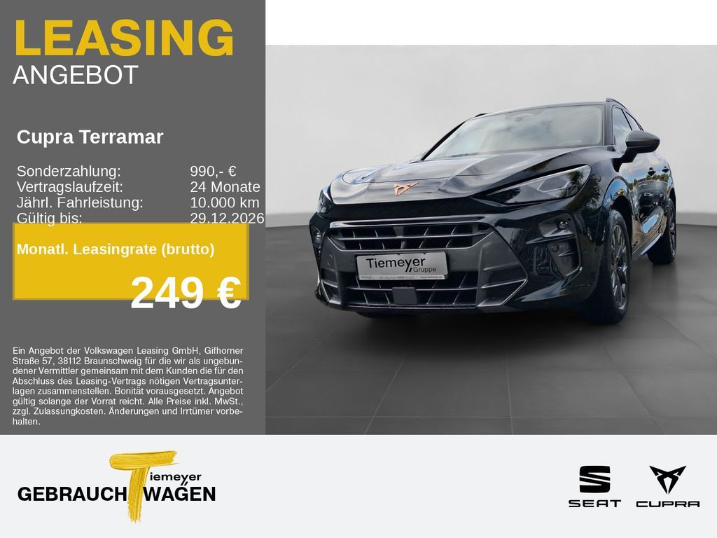 Cupra Terramar 2.0 TSI DSG 4D SENNHEISER MATRIX eSITZE Leasing