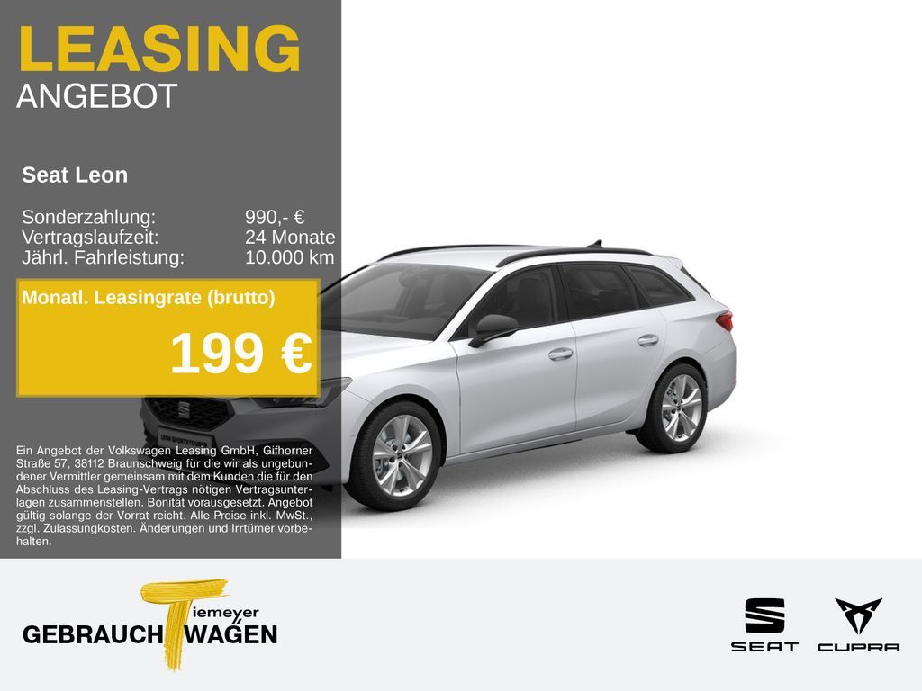 Seat Leon Sportstourer 2.0 TDI DSG FR NAVI ACC AHK Leasing