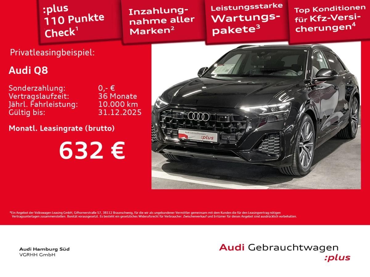 Audi Q8 45 TDI qu. tiptronic HD-MATRIX/ACC/HUD/AHK Leasing