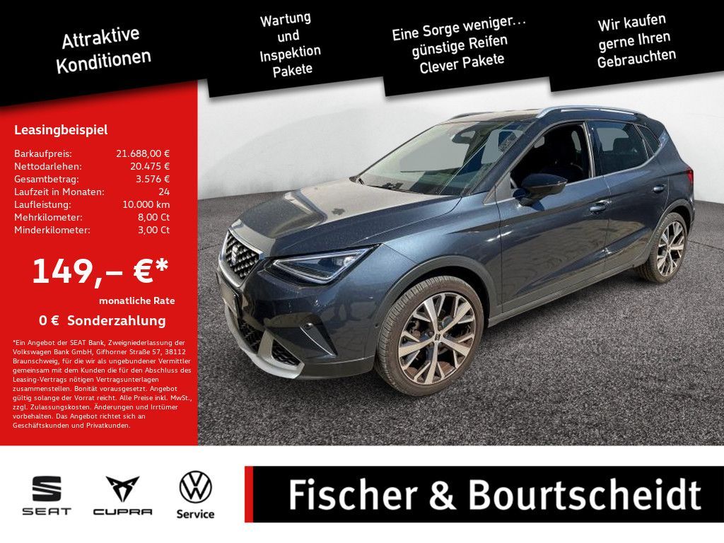 Seat Arona 1.0 TSI Xperience SHZ NAVI ACC FACEL. LED Leasing