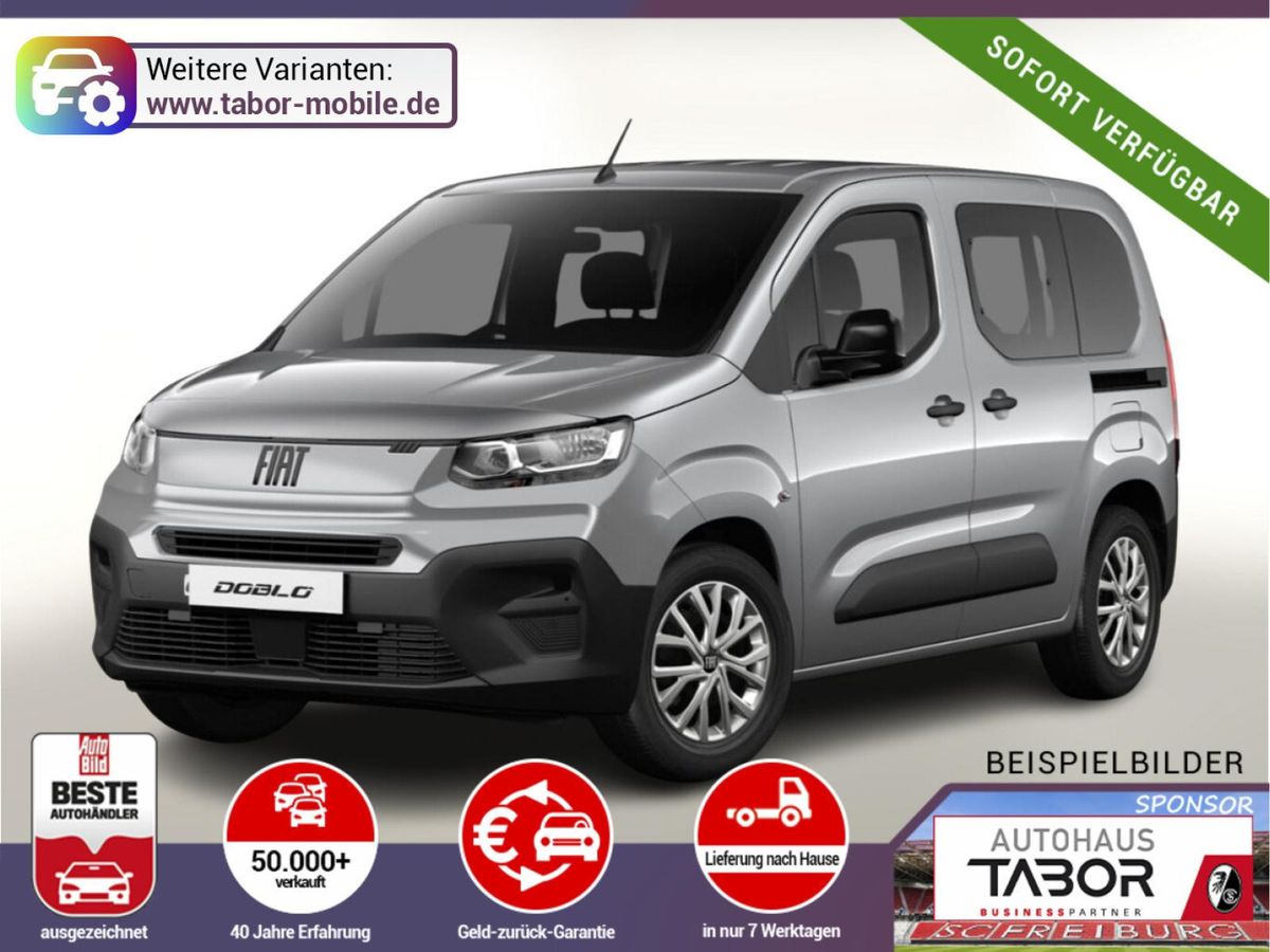 Fiat Doblo Kombi N1 ComfortP Klimaaut PrivG LED Temp Leasing