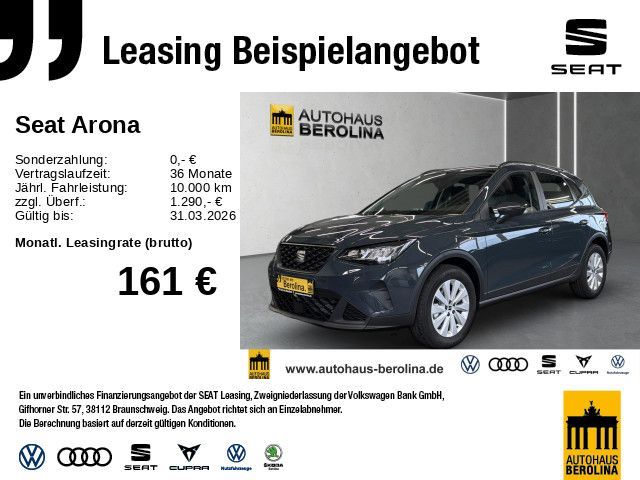 Seat Arona 1.0 TSI Road Edition DSG *NAV*GRA*PDC*SHZ* Leasing