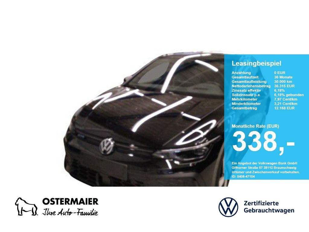 Volkswagen Golf VIII GTE BLACK STYLE 1.5eTSI 272PS DSG HYBR Leasing