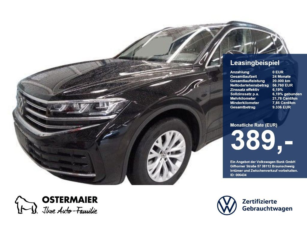 Volkswagen Touareg ELEGANCE 3.0TDI 231PS NP.96T LEDER.AHK.K Leasing