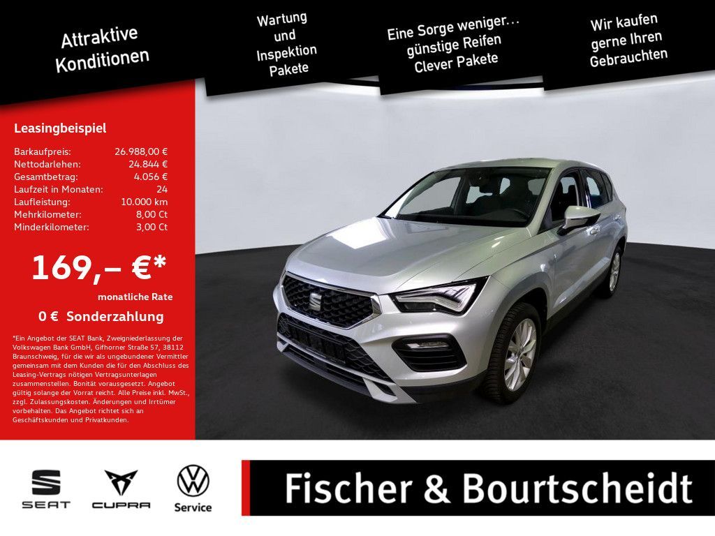 Seat Ateca 2.0 TDI Style SHZ NAVI AHK ACC FACEL. LED Leasing