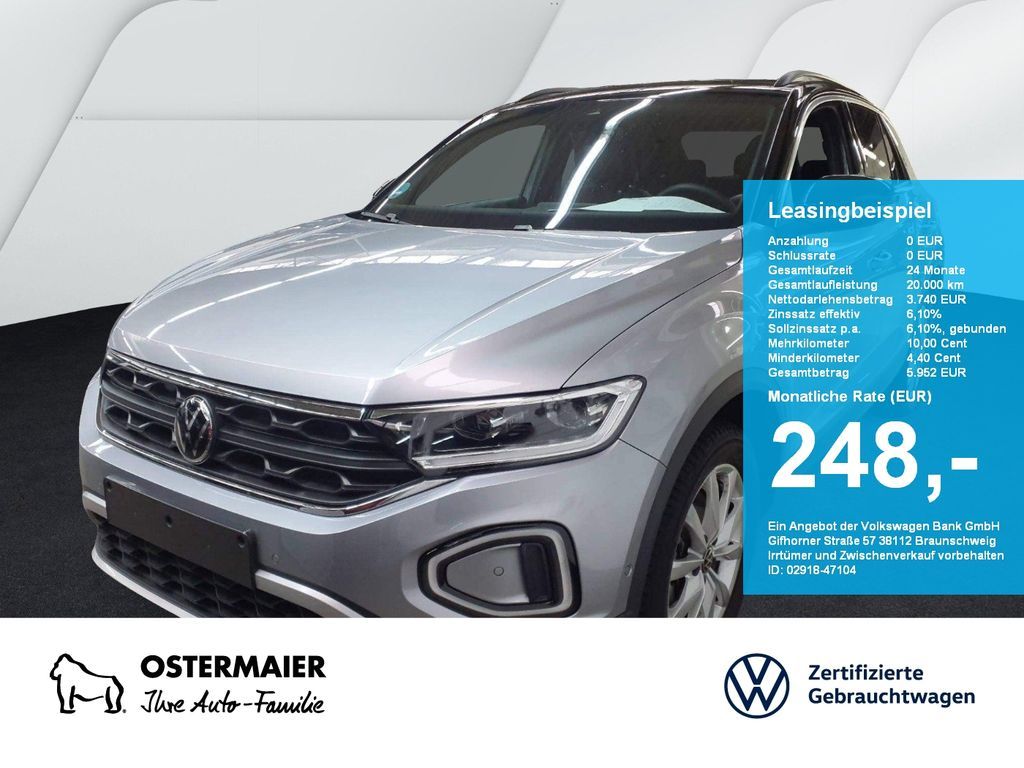 Volkswagen T-Roc GOAL 2.0TDI 150PS ACC.AHK.NAVI.2xPDC.LED.A Leasing