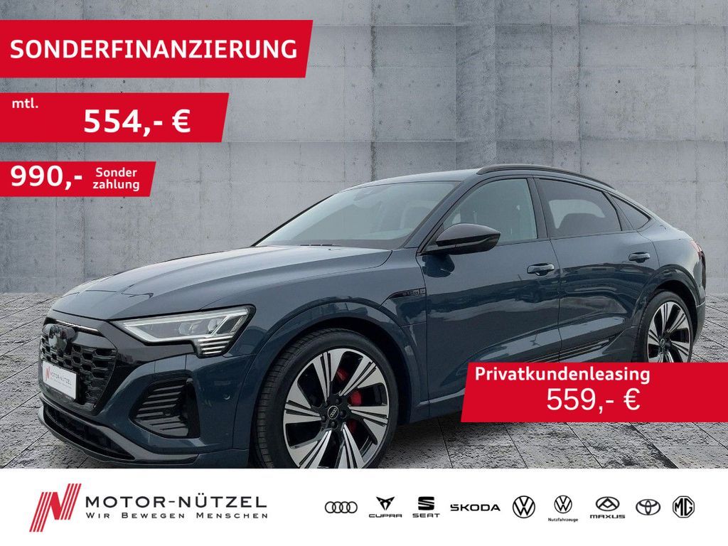 Audi Q8 Sportback e-tron 55 S-LINE MATRIX+NAV+HuD+B&O Leasing