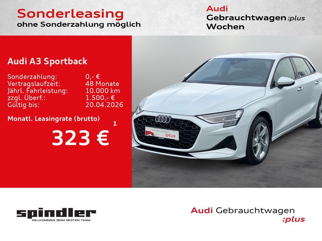 Audi A3 Sportback advanced 35TFSI S-tronic/ Navi, LED Leasing