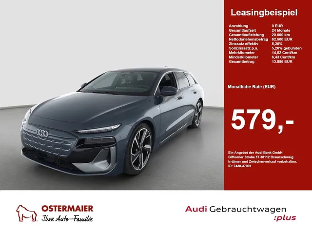 Audi A6 Avant e-tron S-LINE 286PS NP:94tEUR! AHK.PANO