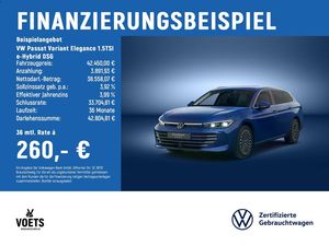 Volkswagen Passat Variant Elegance 1.5TSI e-Hybrid DSG AHK+