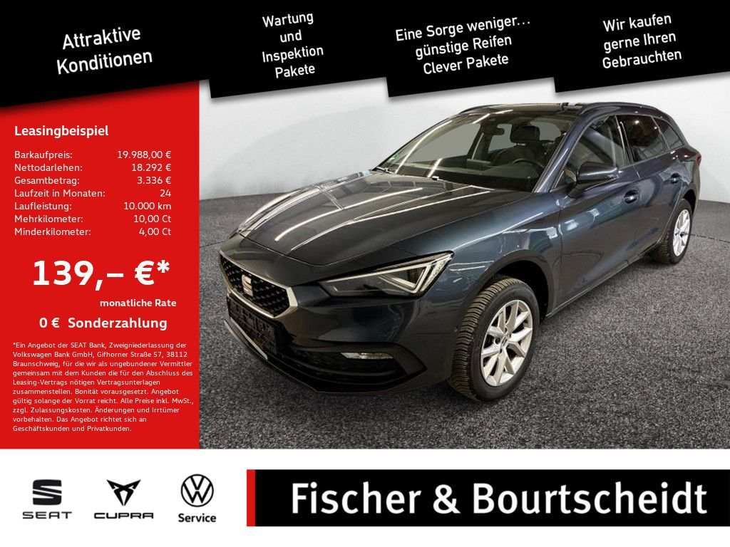Seat Leon 1.5 TSI Style KAMERA ACC FACEL. MATRIX-LED Leasing