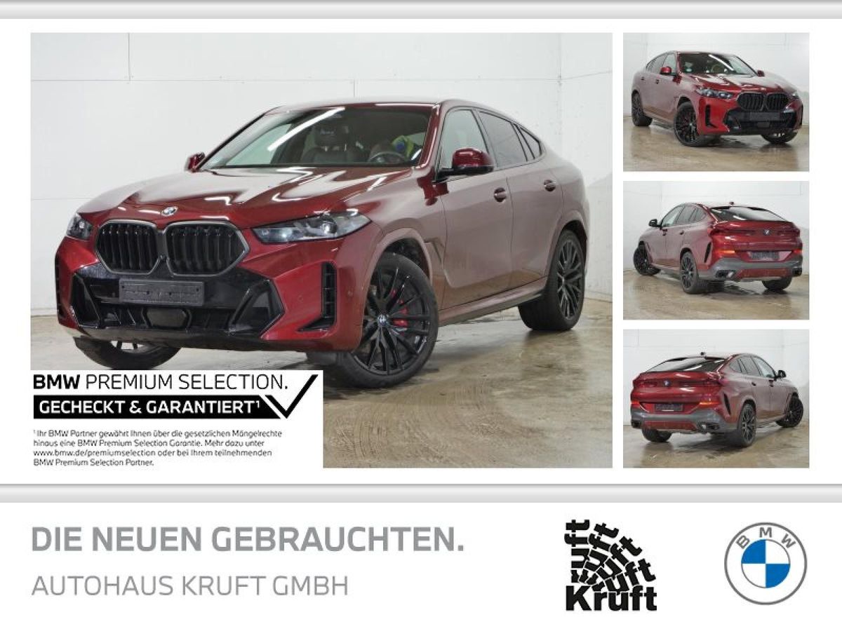 BMW X6 xDrive30d M SPORT PRO+HUD+AHK+LM22+CARBON+PAP+HK SOUND Leasing