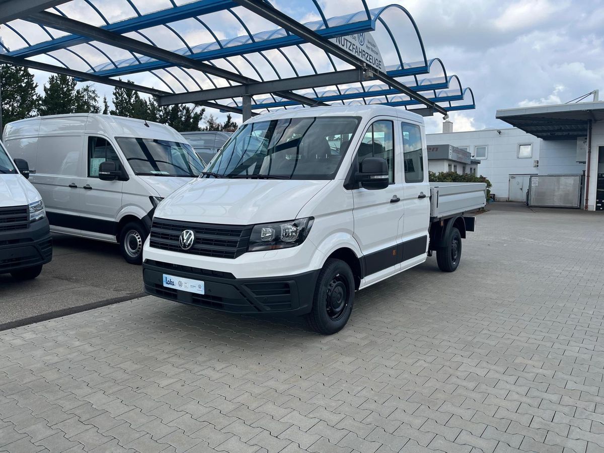 Volkswagen Crafter Pritsche Doka +SOFORT VERFÜGBAR+ Carplay, AHK, BAMAKA Leasing