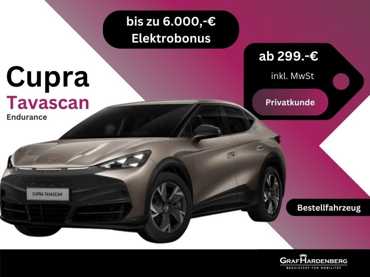 Cupra Tavascan Endurance🔋mit 3.000,-€ E-FAHRZEUGFÖRDERUNG🔋 Leasing