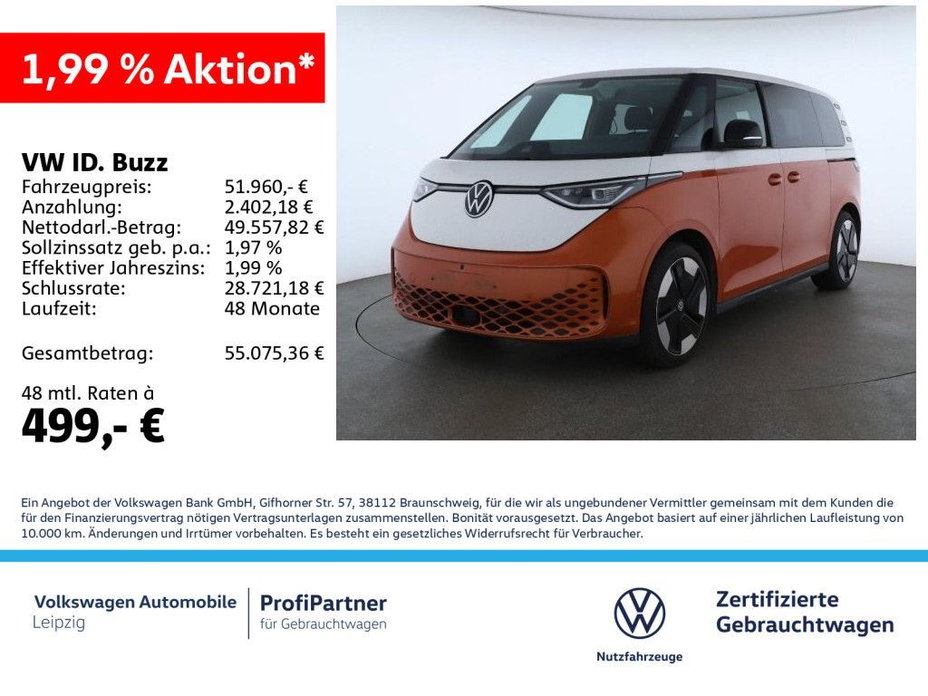Volkswagen ID.Buzz Pro *AHK*ACC*Matrix*Navi*360° Leasing