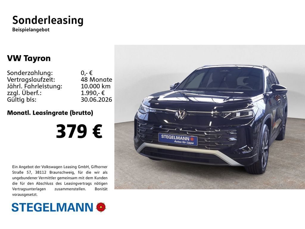 Volkswagen Tayron 2,0 l TDI SCR 7-Gang- DSG Elegance Leasing