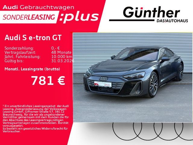 Audi S e-tron GT QUATTRO++B&O+ALLRADLENKUNG+HEAD UP++ Leasing