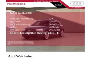 AUDI A1 Sportback 25 TFSI S tronic LED Alu 17