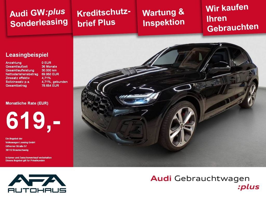 Audi SQ5 TDI quattro tiptr. Luft*AHK*Pano*StdHz*B&O Leasing