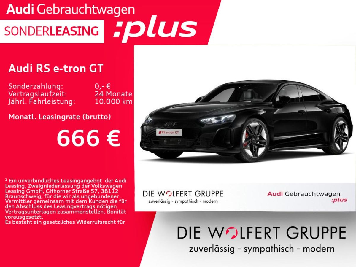 Audi RS e-tron GT 0,5%*MATRIX*B&O*CARPLAY*ACC Leasing