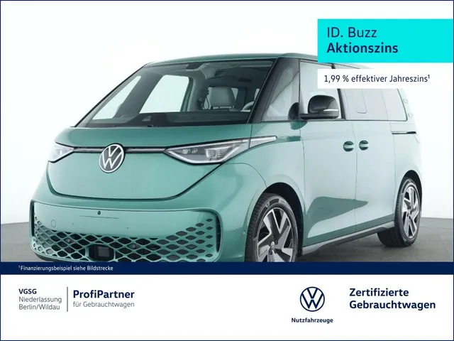Volkswagen ID. Buzz Pro AHK Pano 6-Sitzer Wärmepumpe HUD