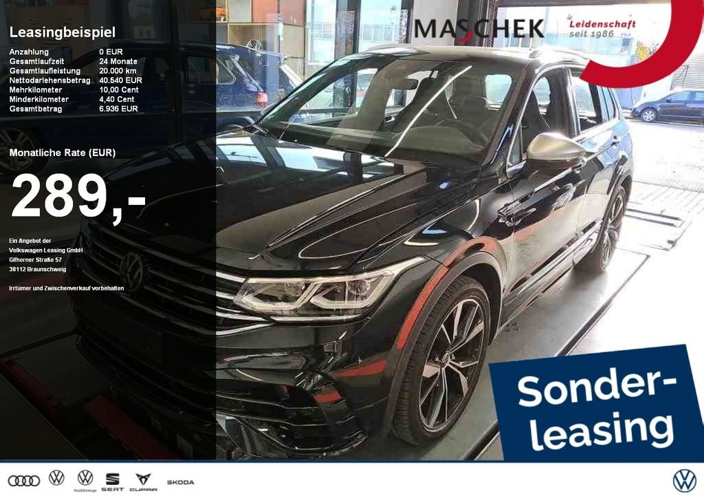 Volkswagen Tiguan R 2.0 TSI Sonderleasing Akrapovic DCC Mat Leasing